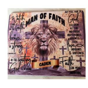 Man of Faith Mouse Pad